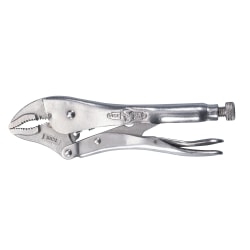 IRWIN Curved-Jaw Locking Pliers, 4" Tool Length