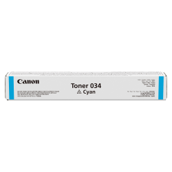 Canon® 034 Cyan Toner Cartridge, 9453B001