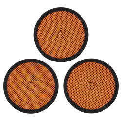 Ergodyne Skullerz 8983 Hard Hat Replacement Top Pads, Orange, Pack Of 3 Pads