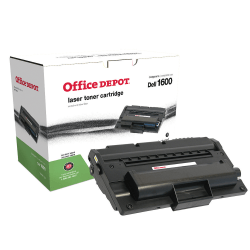 Office Depot® Remanufactured Black High Yield Toner Cartridge Replacement for Dell 1600, ODD1600