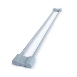 Better Houseware Over-Sink Drying Bar, 3/4"H x 2-1/4"W x 20-1/2"D, Gray
