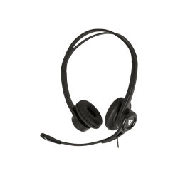 V7 HU311-2NP - Headset - on-ear - wired - USB - black