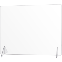 BSI Sneeze Guard, 24" x 24", Clear