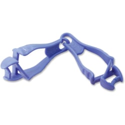 Ergodyne 3400 Squids Dual Grabber Clips, 7", Blue