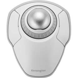 Kensington Orbit Wireless Trackball with Scroll Ring, White, K70991WW