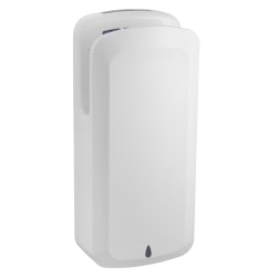 Alpine OAK High-Speed Commercial 120V Touchless Electric Hand Dryer, 27-1/2"H x 11-3/4"W x 7-1/4"D, White