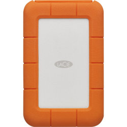 LaCie Rugged SECURE 2TB Portable External Hard Drive, STFR2000403