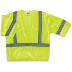 Ergodyne GloWear® Safety Vest, 8310HL Economy Type-R Class 3, 2X/3X, Lime