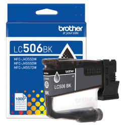Brother LC506BK Black Standard Yield Ink Cartridge