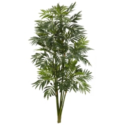 Nearly Natural Mini Bamboo Palm 36" Artificial Plant, Green