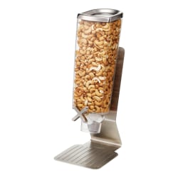 Rosseto Serving Solutions EZ-PRO™ Dry Food Dispenser, Tabletop, Cereal, 128 Oz, Stainless