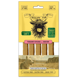 Yellow Yak Yogurt Sticks Dog Treats, Bacon, 4.8 Oz, Total Qty 5