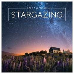 2025 TF Publishing Monthly Wall Calendar, 12" x 12", Stargazing, January 2025 To December 2025
