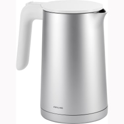Zwilling Enfinigy 1-Liter Stainless Steel Electric Kettle With Cool Touch, Silver