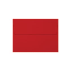 LUX Invitation Envelopes, A7, Gummed Seal, Holiday Red, Pack Of 250