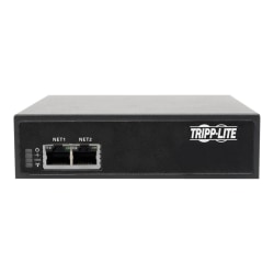 Tripp Lite 8-Port Console Server with Dual GB NIC, 4G, Flash & 4 USB Ports - Console server - 8 ports - 1GbE, RS-232 - TAA Compliant