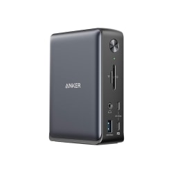 ANKER 575 USB-C Docking Station (13-in-1) - for Notebook/Desktop PC/Smartphone/Monitor/Keyboard/Mouse - A83921A1