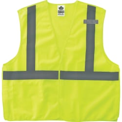 Ergodyne GloWear® Safety Vest, 8215BA Econo Breakaway Mesh Type-R Class 2, Small/Medium, Lime