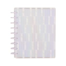 2026 Happy Planner Monthly/Weekly Classic Disc Bound Planner, 7" x 9-1/4", Opal Aura, January To December, PD0076C014
