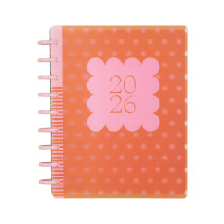 2026 Happy Planner Monthly/Weekly Classic Disc Bound Planner, 7" x 9-1/4", Color Beat, January To December, PD0076C010