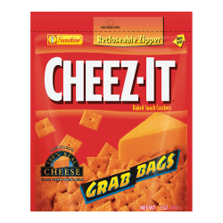 Cheez-It Baked Snack Crackers, Cheddar, 7 Oz Bag
