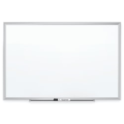 Quartet® Classic Porcelain Magnetic Dry-Erase Whiteboard, 60" x 36", Aluminum Frame With Silver Finish