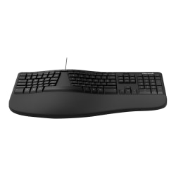 Microsoft Ergonomic Keyboard - For Business - keyboard - USB - QWERTY - English - black