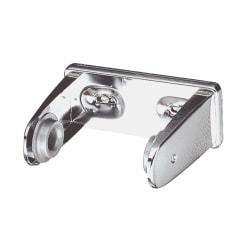 San Jamar 1-Roll Locking Toilet Tissue Dispenser, 2 3/4"H x 6"W x 4 1/2"D, Chrome
