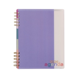 2026 Happy Planner Monthly/Weekly Classic Customizable Twin Loop Planner, 7" x 9-1/4", Minimal Months, January To December, PZ0017C008