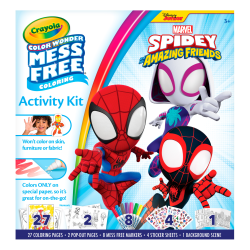 Crayola Color Wonder Activity Kit, Spidey & Friends