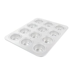 Martha Stewart 12-Cup Muffin Pan, Silver
