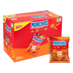 Munchies Cheese Fix Snack Mix Bags, 1.75 Oz, Pack Of 32 Bags
