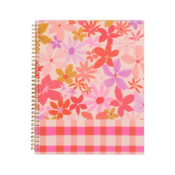 2026 Organized by Happy Planner Monthly/Weekly Big Twin Loop Planner, 8-1/2" x 11", Bright Sunlit Floral, January To December, PTLBD12-184