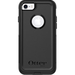 OtterBox iPhone SE (3rd and 2nd Gen) and iPhone 8/7 Commuter Series Case - For Apple iPhone SE 3, iPhone SE 2, iPhone 8, iPhone 7 Smartphone - Black - Drop Resistant, Impact Resistant - Polycarbonate, Synthetic Rubber - 1 Pack