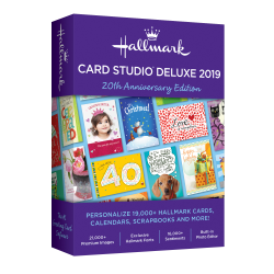Hallmark® Card Studio Deluxe 2019, Disc