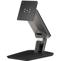 ViewSonic Display Stand - Up to 24" Screen Support - Desk - Black - For Touch Screen Display - Ergonomic, Tilt, Adjustable, Comfortable
