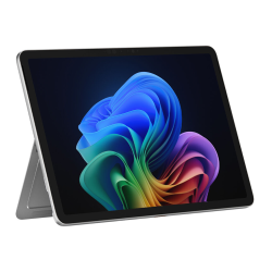 Microsoft Surface Pro Copilot+ PC Wi-Fi Tablet, 12", 16GB RAM, 256GB UFS, Windows 11, Platinum