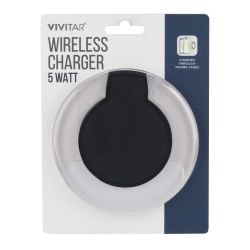 Vivitar Wireless Charger Pad, White, NIL7001-NOC-STK-24