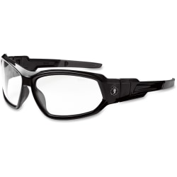 LOKI Clear Lens Black Safety Glasses // Sunglasses