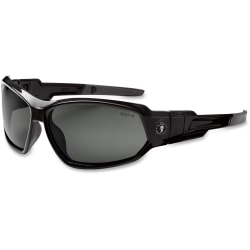 Ergodyne Skullerz LOKI Anti-Fog Smoke Lens Black Safety Glasses // Sunglasses
