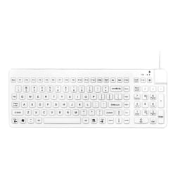 Man & Machine Really Cool LP - Medical Grade, Washable, Disinfectable - keyboard - backlit - USB - white