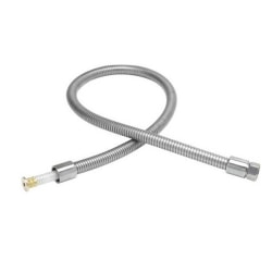 T&S Brass Stainless-Steel Pre-Rinse Hose, 26"