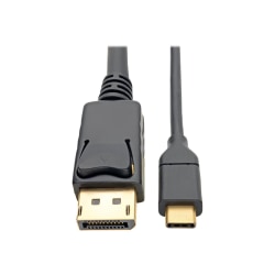 Tripp Lite USB C To DisplayPort Adapter Converter Cable, 6'