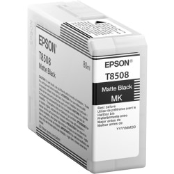 Epson UltraChrome HD T850 Original Inkjet Ink Cartridge - Matte Black Pack - Inkjet