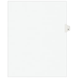 Avery® Individual Legal Dividers Avery® Style, Letter Size, Side Tab #9, Pack Of 25