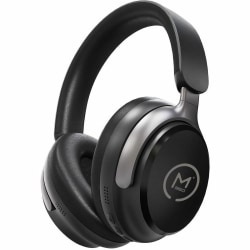 Morpheus 360 Aspire ANC Wireless Noise Canceling Headphones - Bluetooth Headset with Microphone - HP8550ANC - Stereo - Wireless - Bluetooth - Over-the-head - Binaural - Circumaural - Hybrid - Work - Office - Travel - Black with Silver Accents
