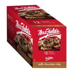 Mrs. Fields® Gourmet Chocolate Chip Cookies, 2.1 Oz, Box Of 12