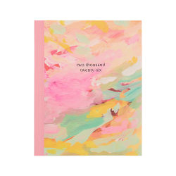 2026 Organized by Happy Planner Monthly/Weekly Classic Book Bound Soft Planner, 7-3/4" x 9-3/4", Bright & Brushy, January To December, PB0006C009