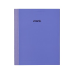 2026 Organized by Happy Planner Monthly/Weekly Classic Book Bound Soft Planner, 7-3/4" x 9-3/4", Periwinkle, January To December, PB0006C006