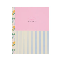 2026 Organized by Happy Planner Monthly/Weekly Classic Book Bound Soft Planner, 7-3/4" x 9-3/4", Bloom With Color, January To December, PB0006C002